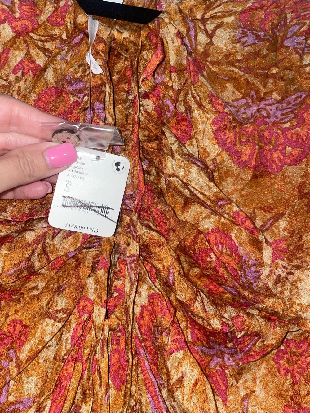 Free People Dance Til Dawn Romper Ruffled Tie Up Romper - Picture 6 of 7